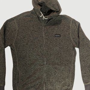 Quicksilver Center Zip Keller Hoodie Sz XXl Sage Green Surf Hike